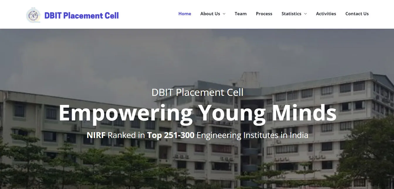 DBIT Placement Website